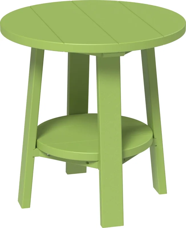 Amish Outdoors Deluxe 22-Inch Lime Green Side Table