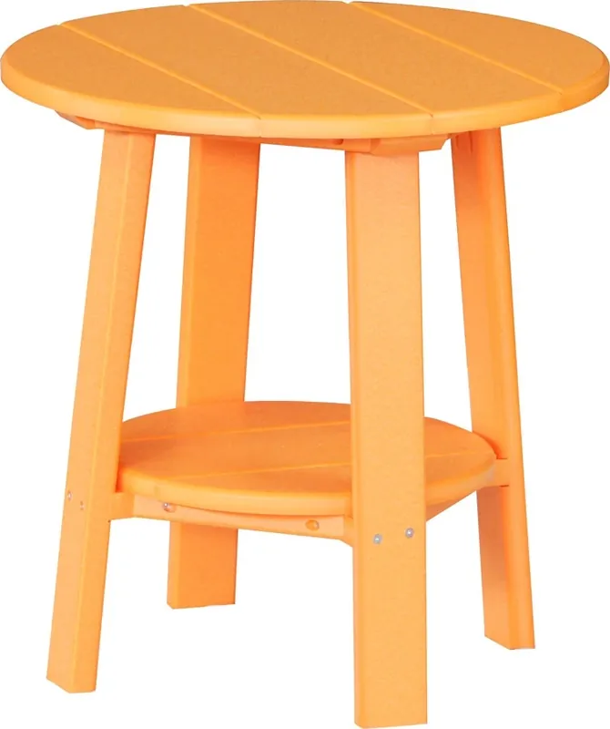 Amish Outdoors Deluxe 22-Inch Tangerine Side Table