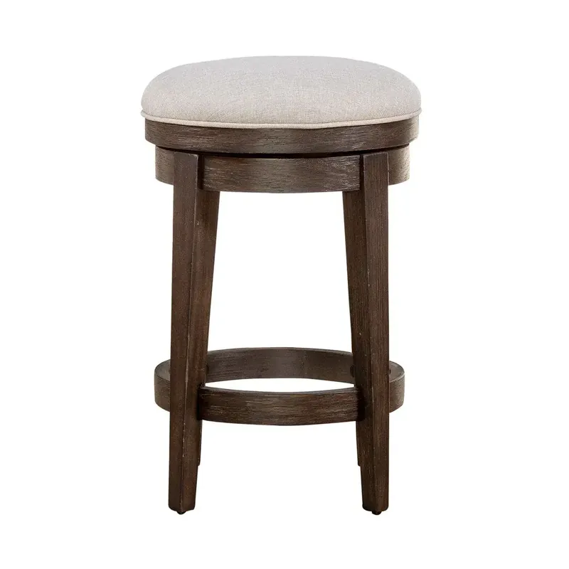 Liberty Mill Creek Peppercorn Console Swivel Stool