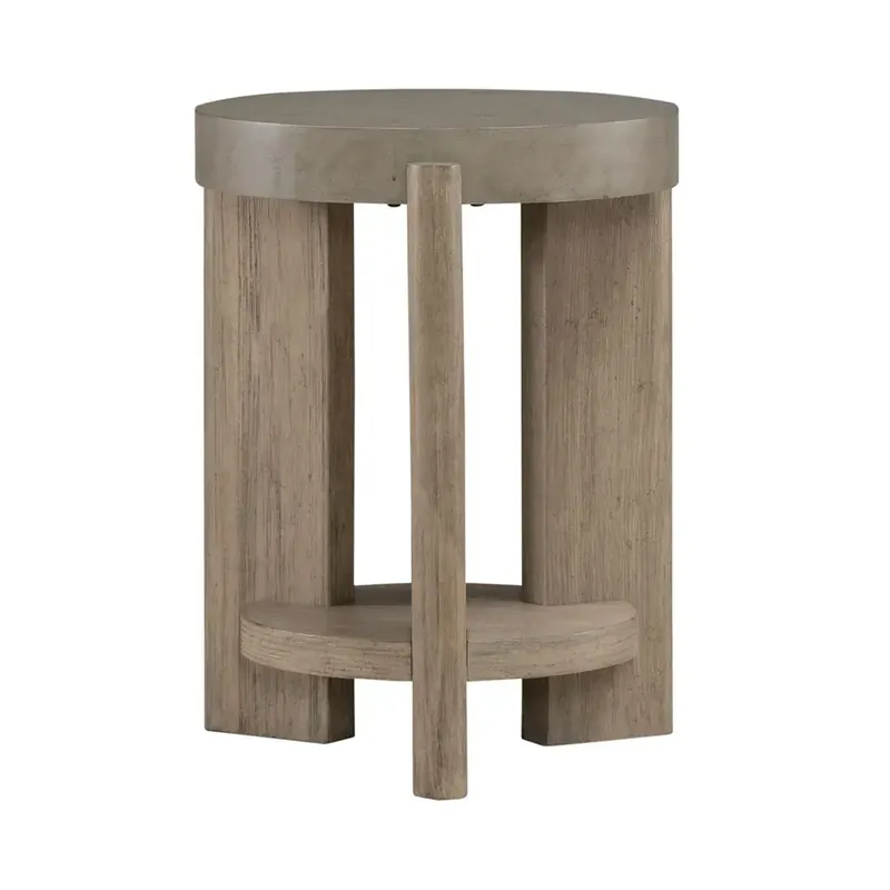 Liberty Affinity Dusty Taupe Chairside Table
