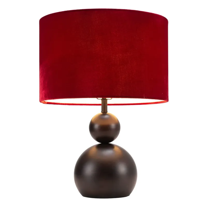 Zuo Modern Shobu Lighting Collection Table Lamp Red