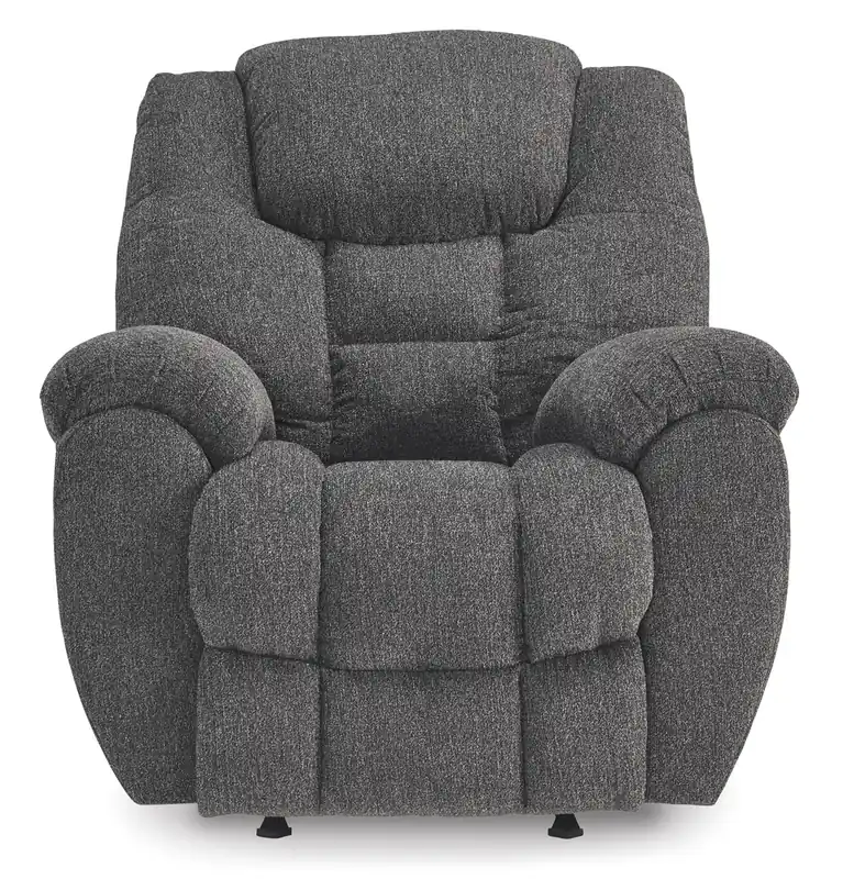 Ashley Foreside Charcoal Rocker Recliner