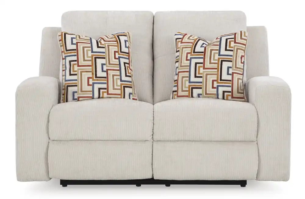 Ashley Danum Stone Reclining Loveseat