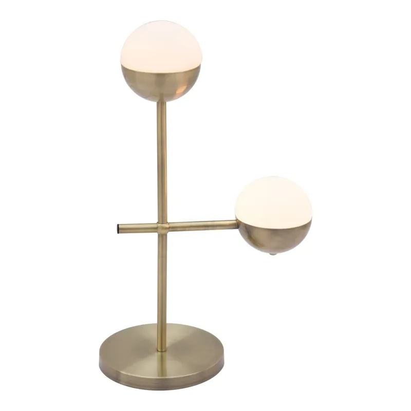 Zuo Modern Waterloo Lighting Collection Table Lamp in Bronze