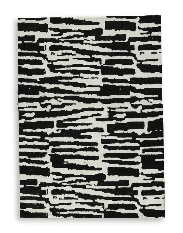 Ashley Bramshaw Rug in Black - 5 x 8
