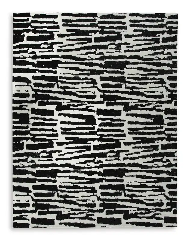 Ashley Bramshaw Rug in Black - 7.6 x 10