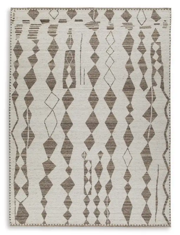 Ashley Brettler Rug in Tan - 10 x 14
