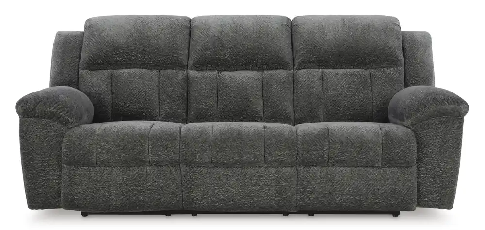 Ashley Frohn Graphite Reclining Sofa