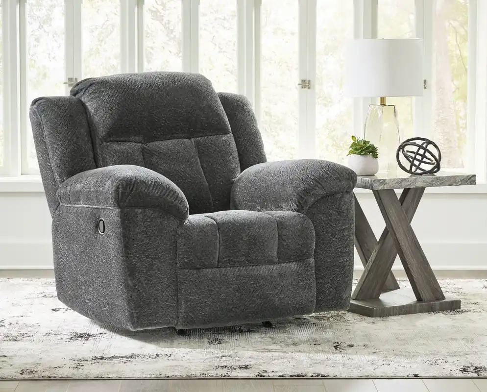 Ashley Frohn Graphite Rocker Recliner