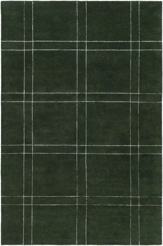 Surya Carpets Brook Rug in Green - 5 x 7.6