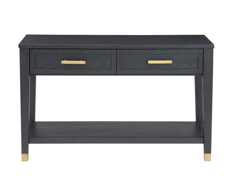 Steve Silver Yves Black Sofa Table
