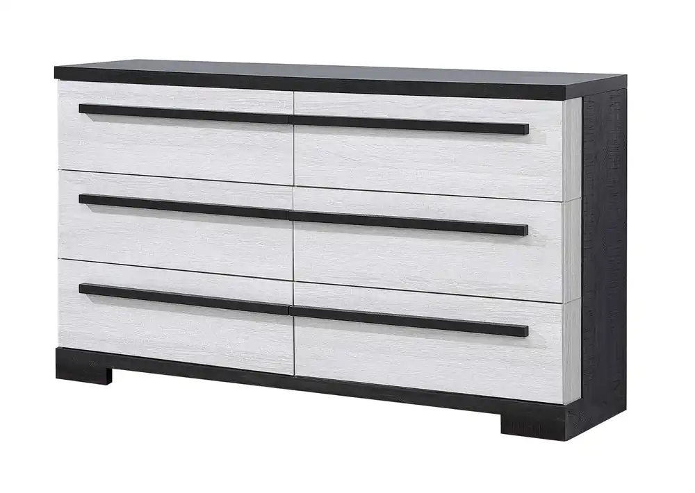 Crown Mark Remington Dresser in White