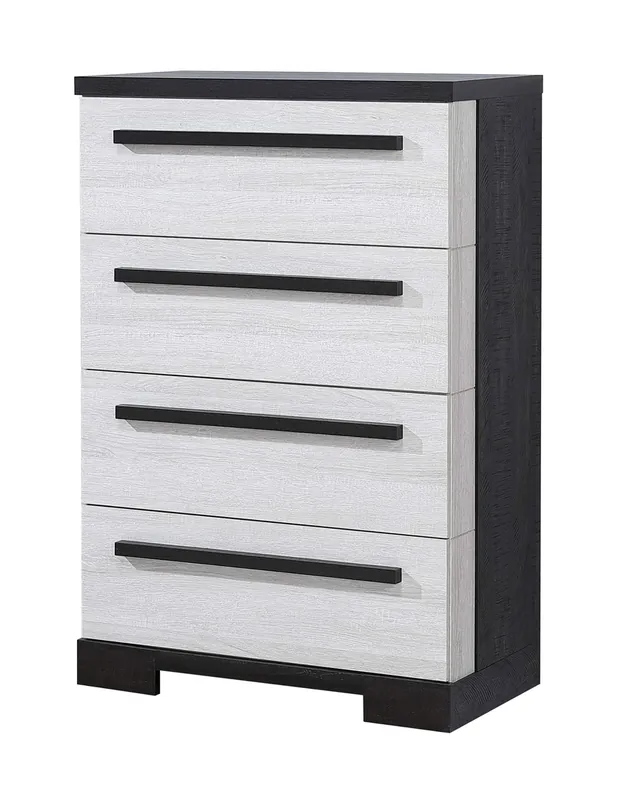 Crown Mark Remington Chest in White