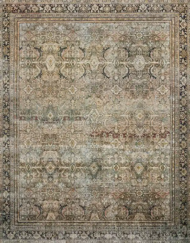 Loloi Layla Rug in Antique Moss - 7.6 x 9.6