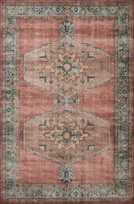 Loloi Heidi Rug in Spice - 8.6 x 11.6