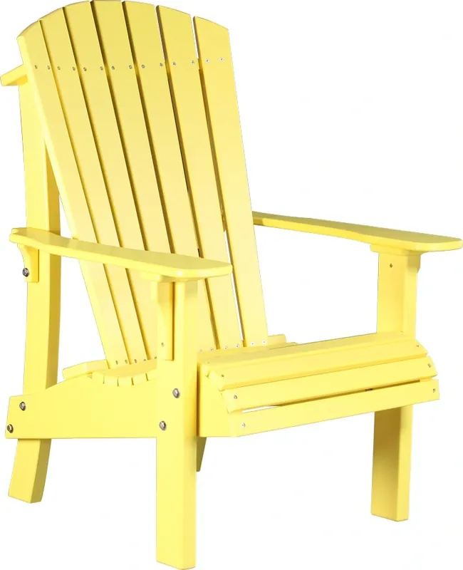 Amish Outdoors Royal Yellow Tall Adirondack Chair