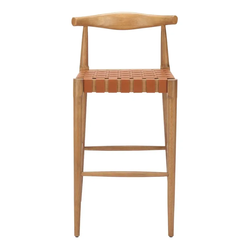 Zuo Modern Bandani Collection Barstool Tan