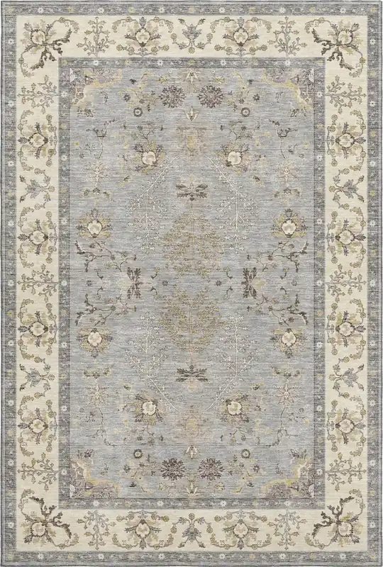Dalyn Hatay Washable Rug in Gray - 8 x 10
