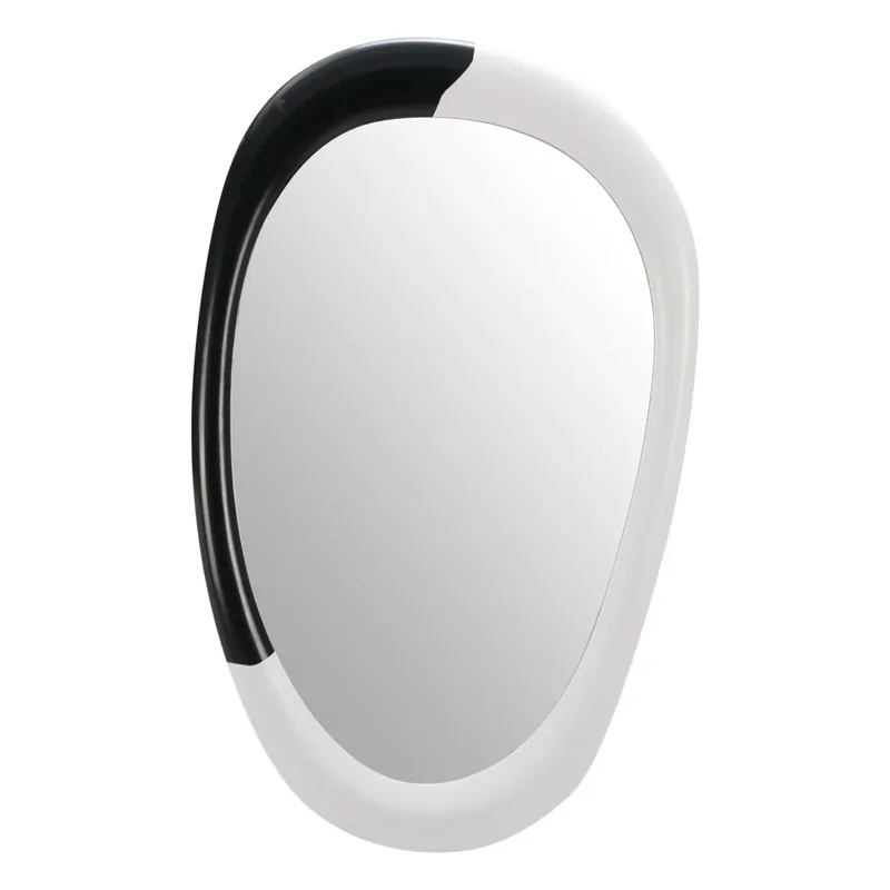 Zuo Modern Muna Mirror Collection Wall Decor White/Black