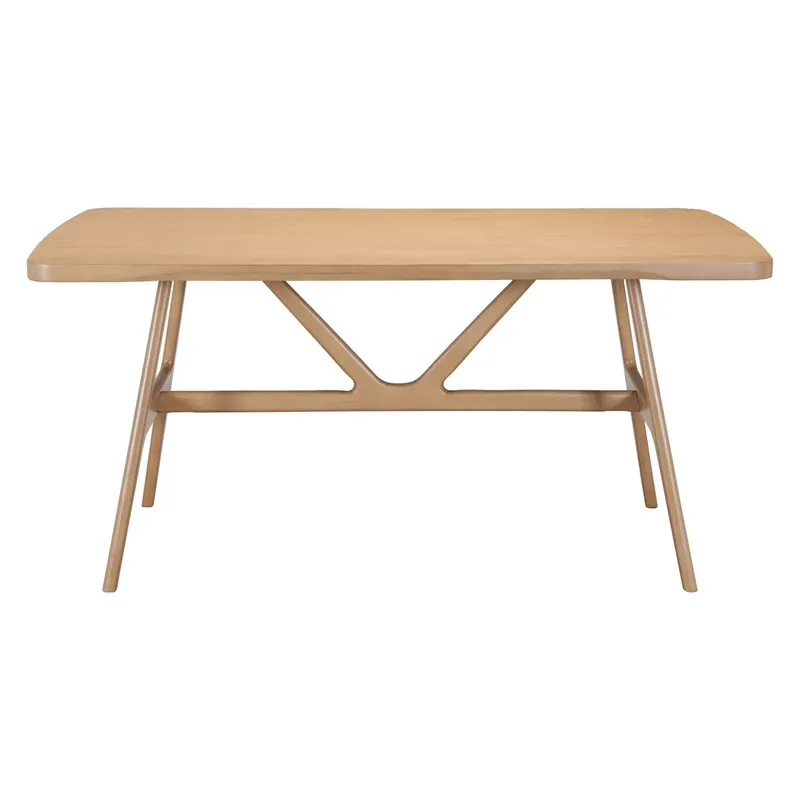 Zuo Modern Rovina Collection Dining Table Natural
