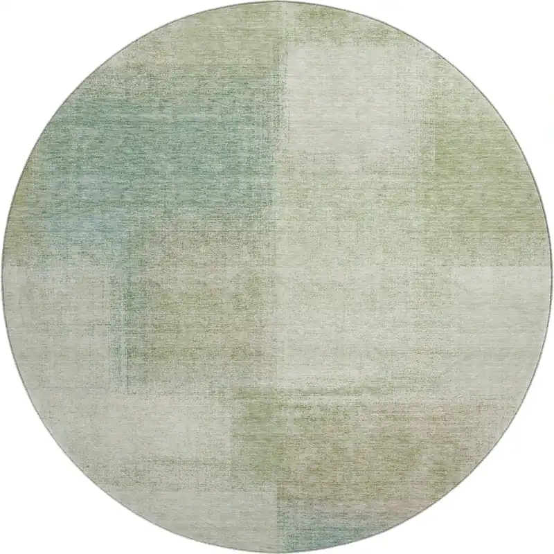 Dalyn Trevi Washable Round Rug in Fern 8-Foot