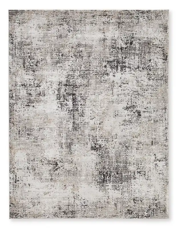 Ashley Elaning Rug in Gray - 5.2 x 7.2