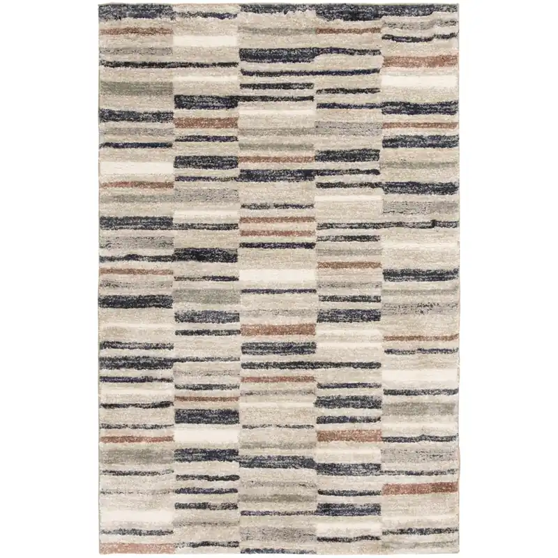 Central Oriental Silas Rug in Blue - 7.10 x 9.10