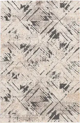 Central Oriental Sianna Rug in Tan - 5 x 7.6