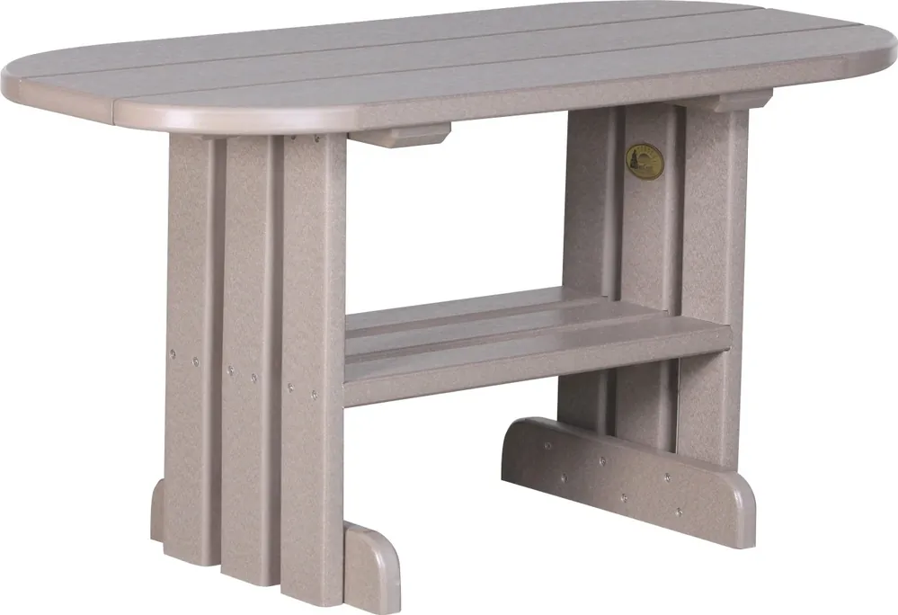 Amish Outdoors Deluxe Weatherwood Adirondack Coffee Table