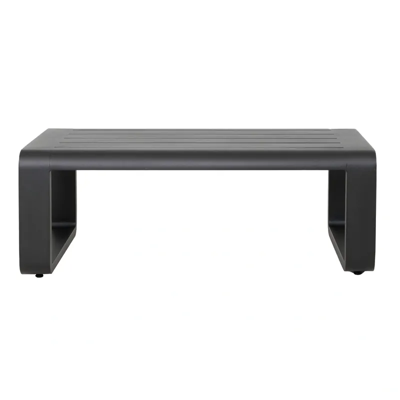 Woodard Vale Tussari Black Outdoor Coffee Table