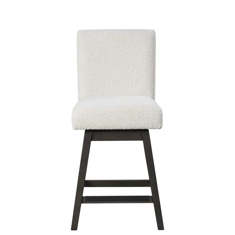New Classic High Line White Swivel Counter Stool