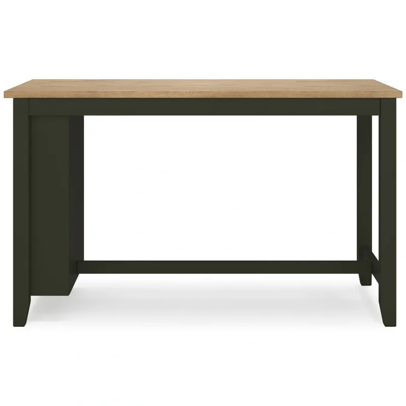 Ashley Gesthaven Natural/Green Counter Table