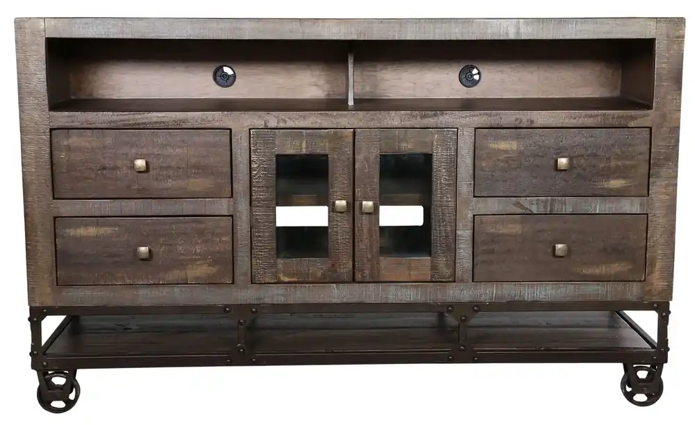 Int'l Furniture Urban Gold 62" TV Stand