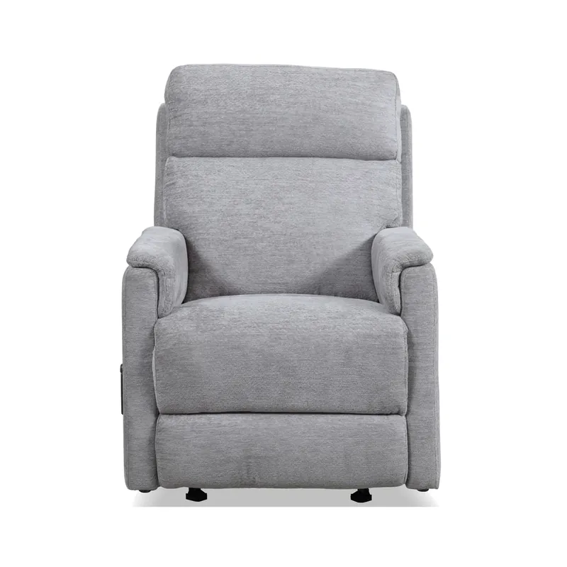 Flexsteel Perfect Match Compact Moon Gray Glider Recliner