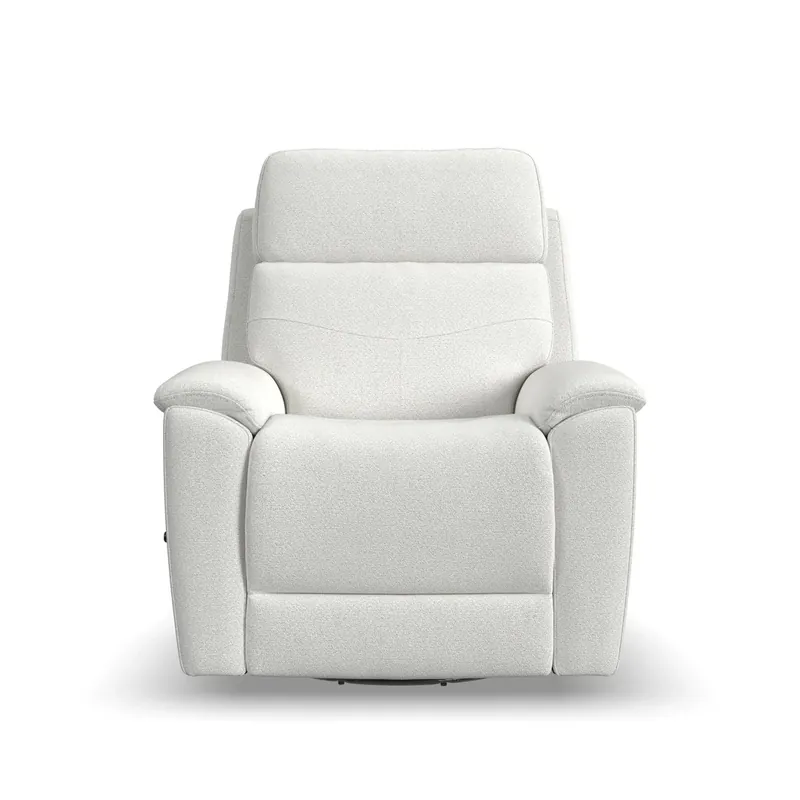 Flexsteel Perfect Match Refined Pearl Swivel Glider Recliner