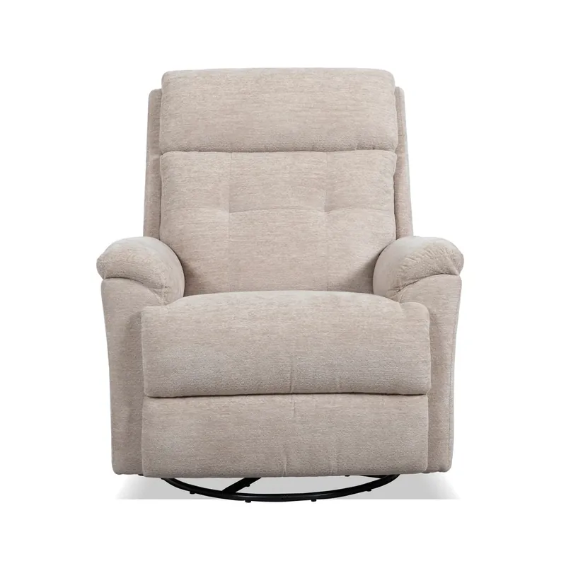 Flexsteel Perfect Match Sophisticated Oat Power Swivel Glider Recliner