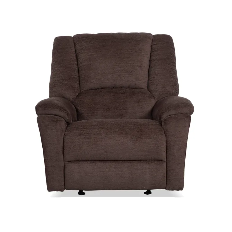 Flexsteel Perfect Match Plush Buffalo Brown Power Glider Recliner