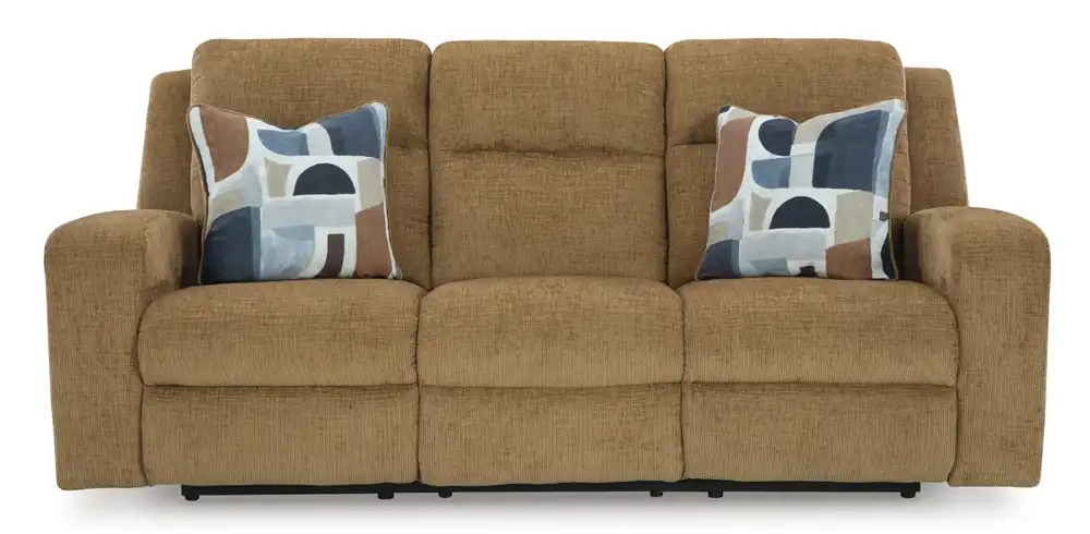 Ashley Kanlow Honey Reclining Sofa