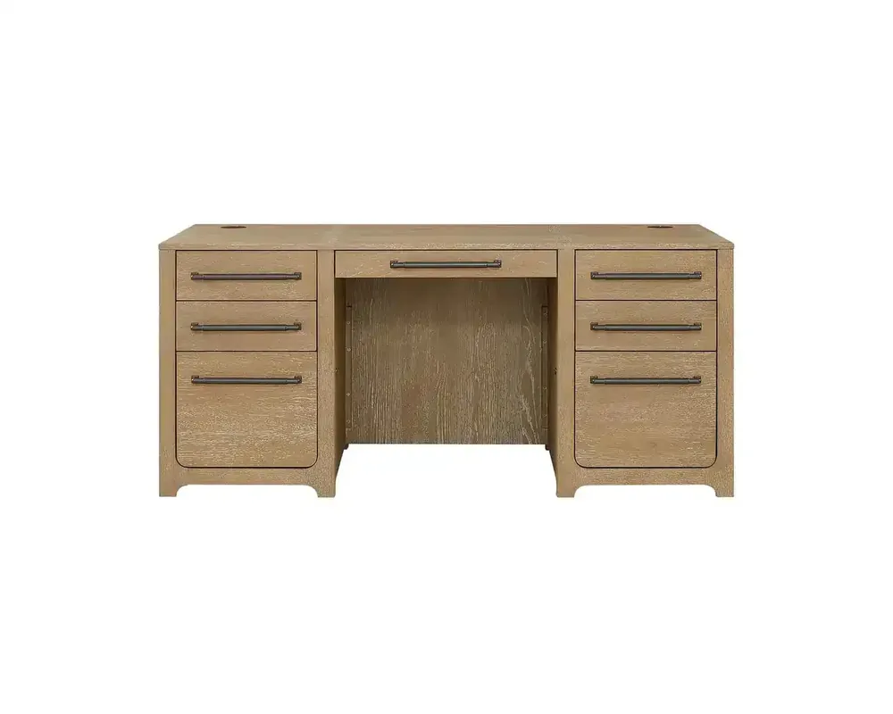 Martin Furniture Canyon Drive Double Pedestal Desk