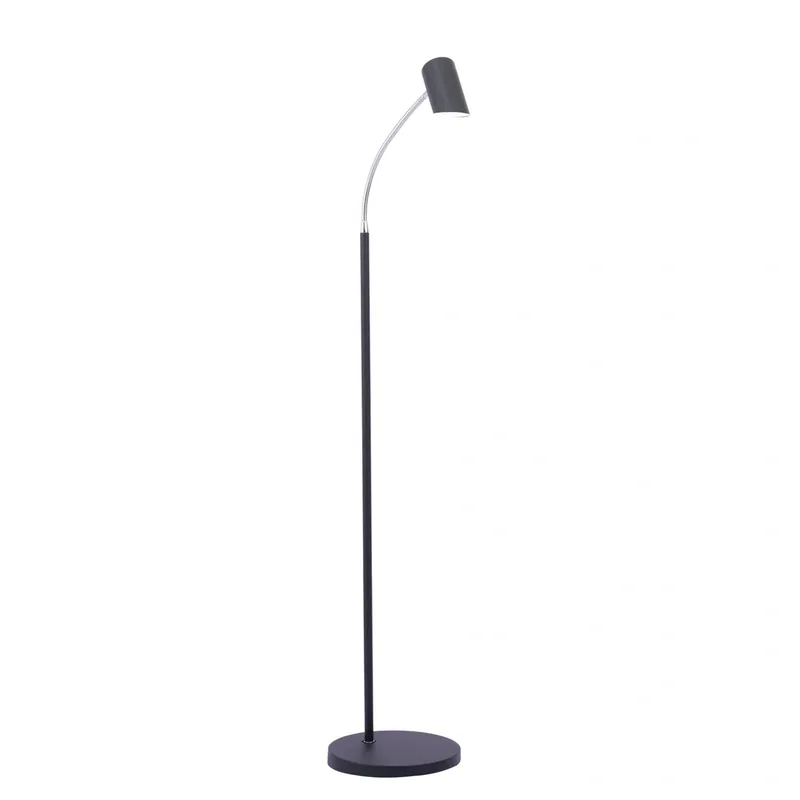 Lite Source Thea Black Floor Lamp