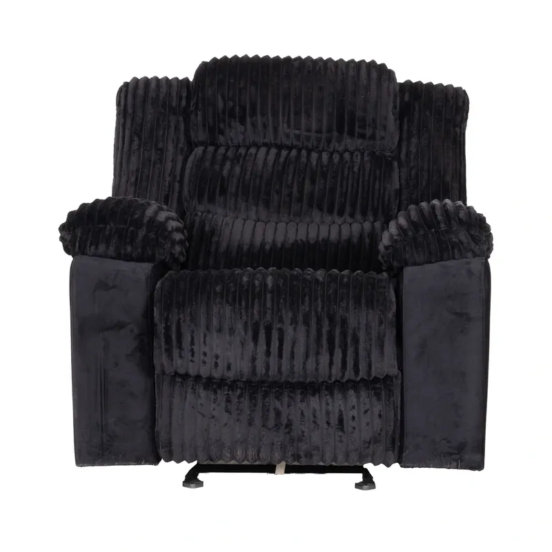 New Classic Willow Black Glider Recliner