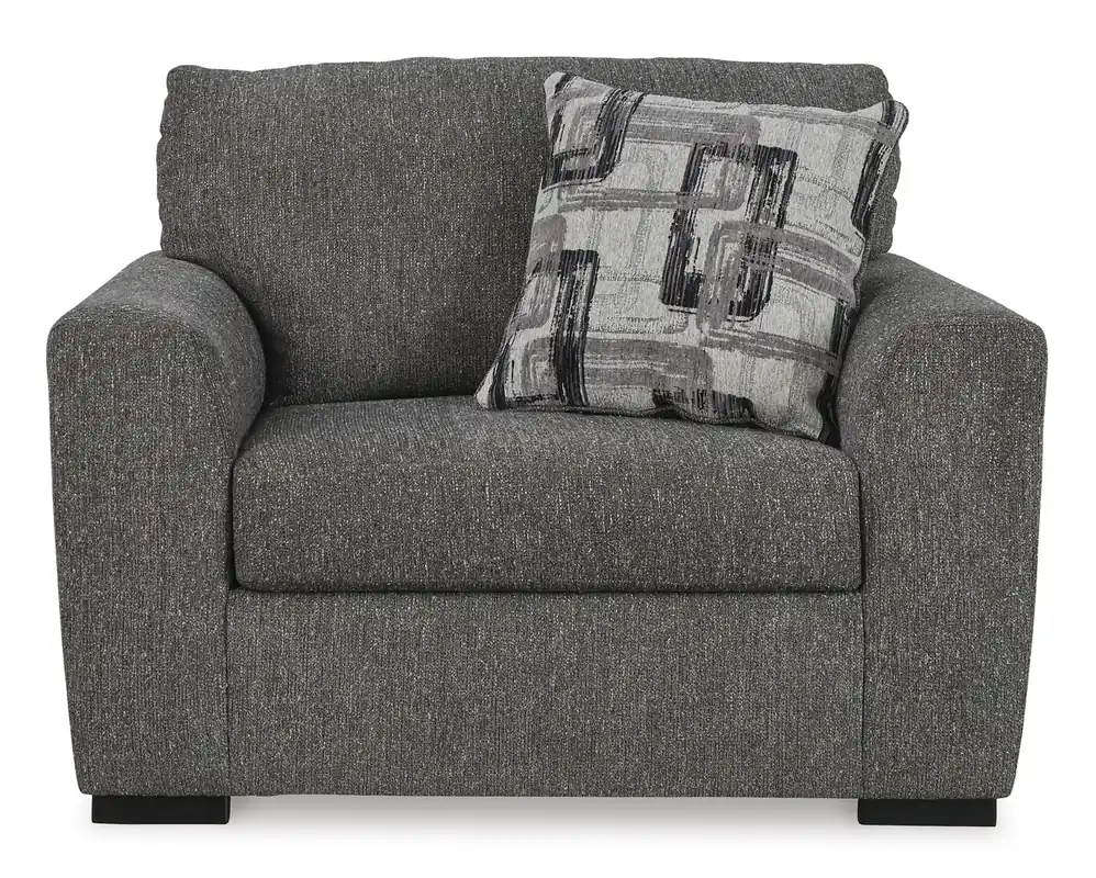 Ashley Gardiner Charcoal Gray Chair and a Half