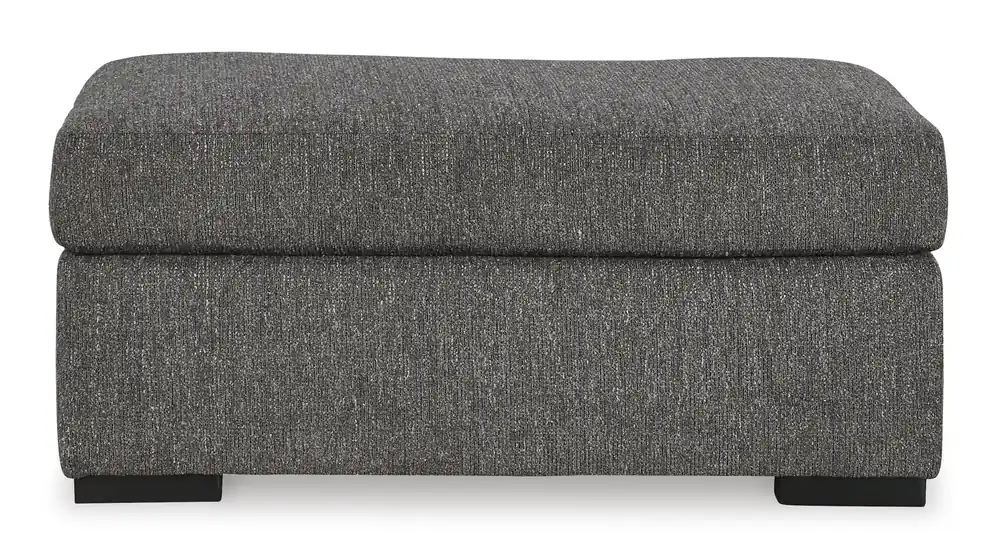 Ashley Gardiner Charcoal Gray Ottoman