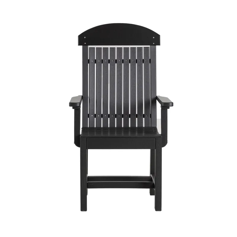 Amish Outdoors Classic Black Dining Arm Chair