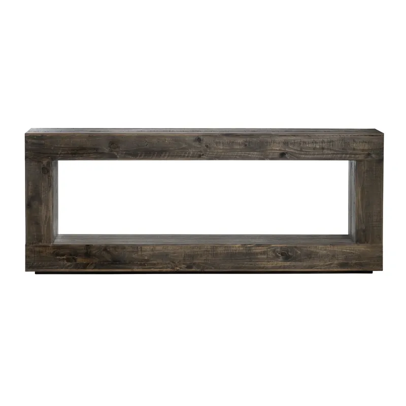 Crestview Collection Aspen Rustic Brown Accent Console