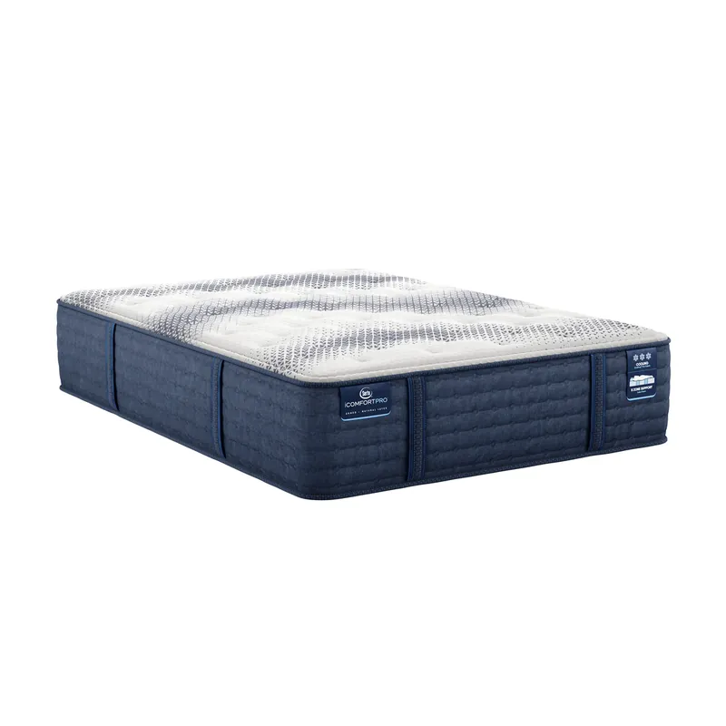 Serta Mattress iComfort Pro Canterbury Plush Latex Queen Mattress