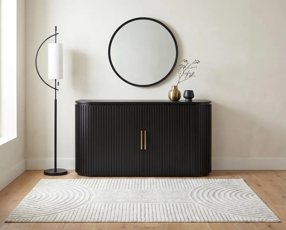 Steve Silver Colvin Black Accent Cabinet