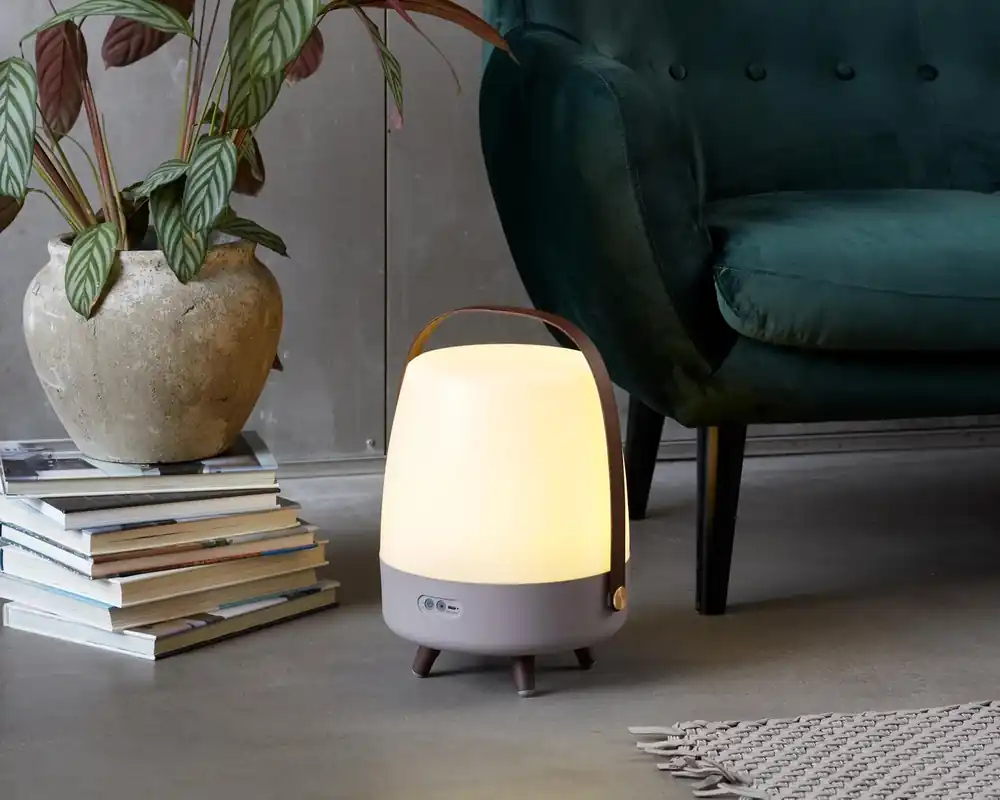 Adesso Inc. Lite Up Play LED Speaker Lamp in Earth - 15.75"