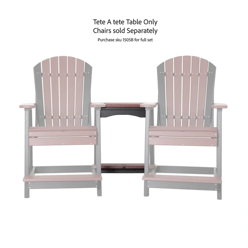 Amish Outdoors Tete-a-Tete Table