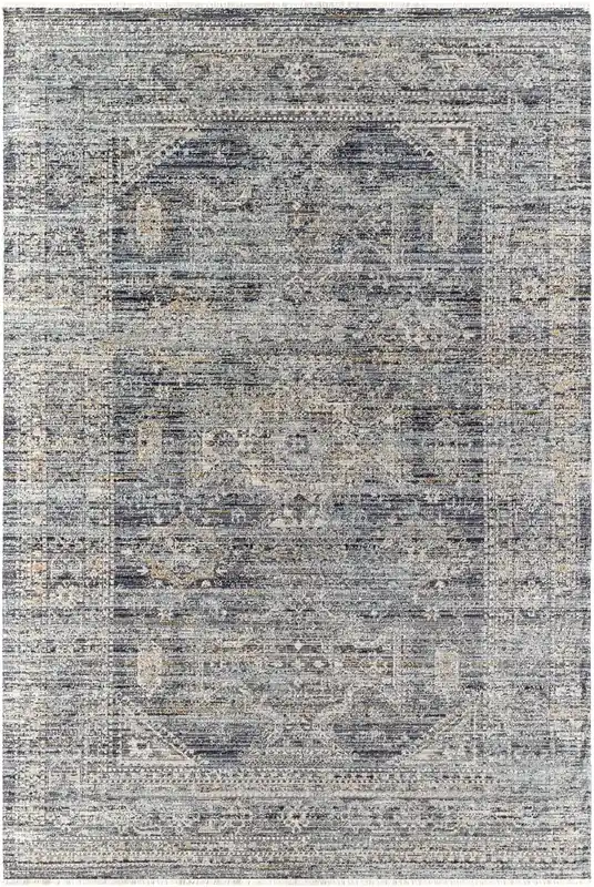 Surya Carpets Margaret Outdoor Rug in Blue - 5.3 x 7.10